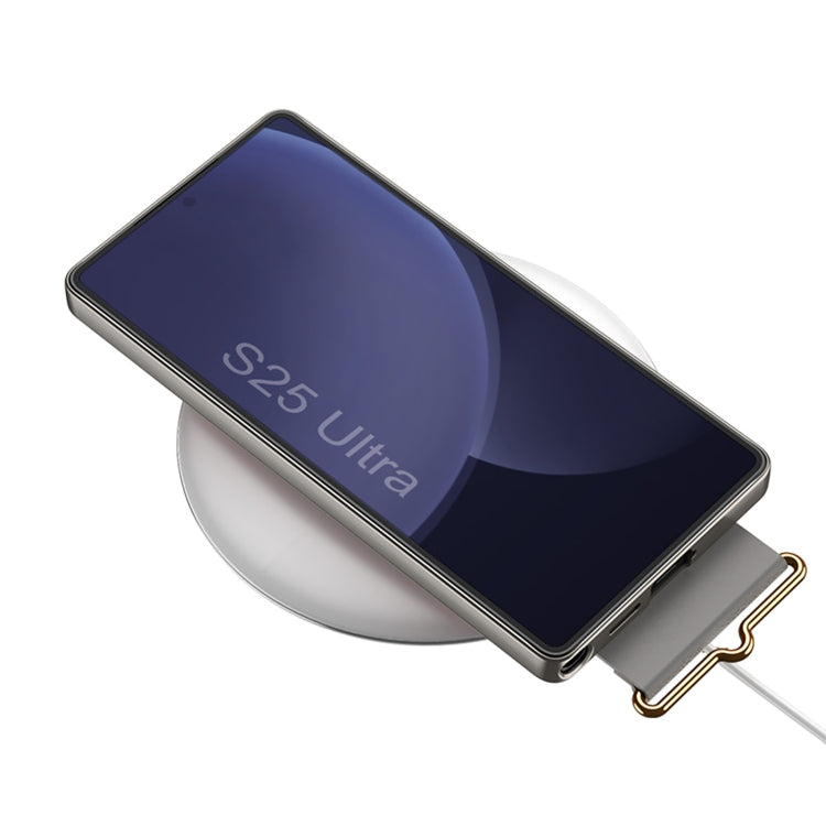 For Samsung Galaxy S25 Ultra 5G GKK Ultra-thin Wristband Holder Phone Case(Carbon Fiber) by GKK