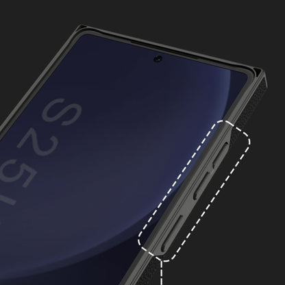 For Samsung Galaxy S25 Ultra 5G GKK Skin-feeling Leather Curved Phone Case(Titanium Gray) by GKK