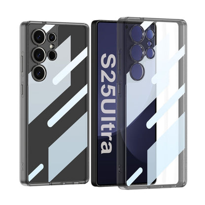 For Samsung Galaxy S25 Ultra 5G GKK Space Series Shockproof Full Coverage Phone Case(Transparent Black) by GKK