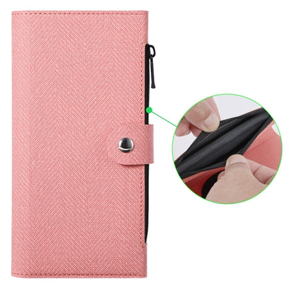 For iPhone 16 Pro Max ViLi GBS Series MagSafe Magnetic RFID Leather Flip Phone Case(Pink) - iPhone 16 Pro Max Cases by ViLi | Online Shopping UK | buy2fix