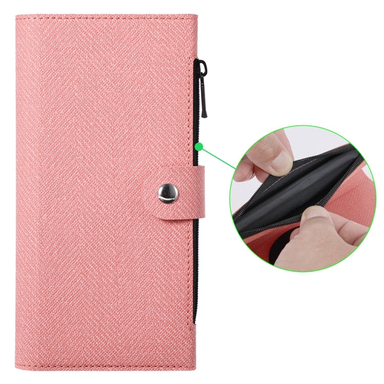 For iPhone 14 Pro ViLi GBS Series MagSafe Magnetic RFID Leather Flip Phone Case(Pink) - iPhone 14 Pro Cases by ViLi | Online Shopping UK | buy2fix