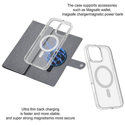 For iPhone 15 Plus ViLi GBS-C Series MagSafe Magnetic RFID Leather Flip Phone Case(Black) - iPhone 15 Plus Cases by ViLi | Online Shopping UK | buy2fix