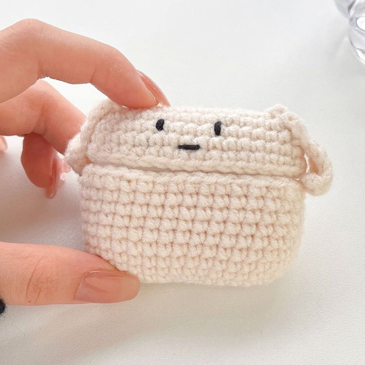 For AirPods 3 Plush Earphone Protective Soft Case(Short Ears Dog) - For AirPods 3 by buy2fix | Online Shopping UK | buy2fix