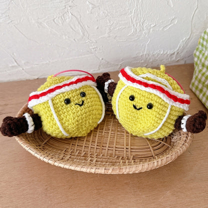 For AirPods 3 Plush Earphone Protective Soft Case(Tennis Bag) - For AirPods 3 by buy2fix | Online Shopping UK | buy2fix