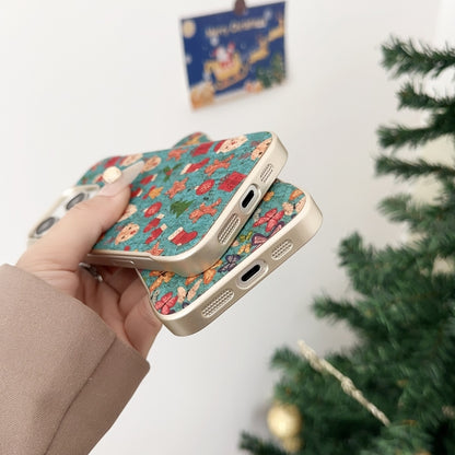 For iPhone 15 Pro Max Denior A18 Paint MagSafe Phone Case(Butterflies) - iPhone 15 Pro Max Cases by Denior | Online Shopping UK | buy2fix