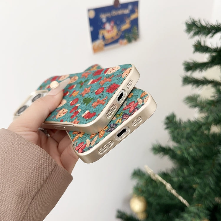 For iPhone 14 Pro Denior A18 Paint MagSafe Phone Case(Christmas) - iPhone 14 Pro Cases by Denior | Online Shopping UK | buy2fix