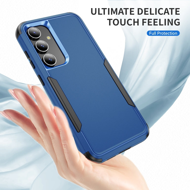 For Samsung Galaxy S25 5G TPU + PC Shockproof Protective Phone Case(Royal Blue + Black) - Galaxy S25 5G Cases by buy2fix | Online Shopping UK | buy2fix