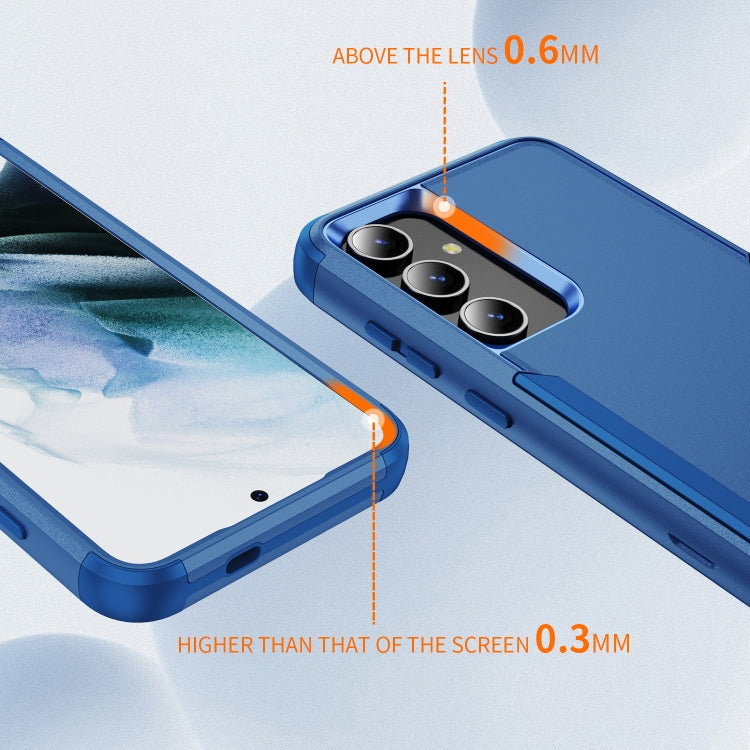 For Samsung Galaxy S25+ 5G TPU + PC Shockproof Protective Phone Case(Royal Blue) by buy2fix