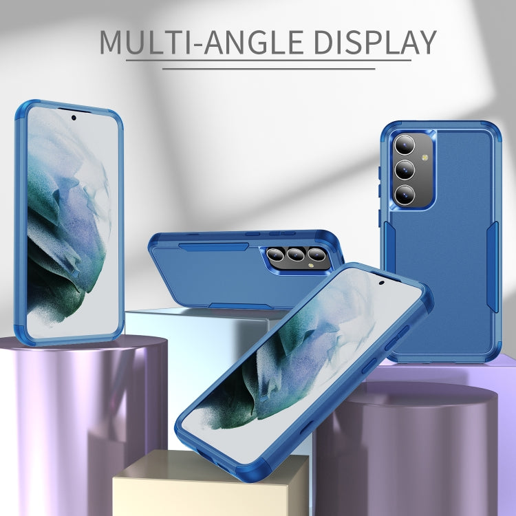For Samsung Galaxy S25+ 5G TPU + PC Shockproof Protective Phone Case(Royal Blue) by buy2fix