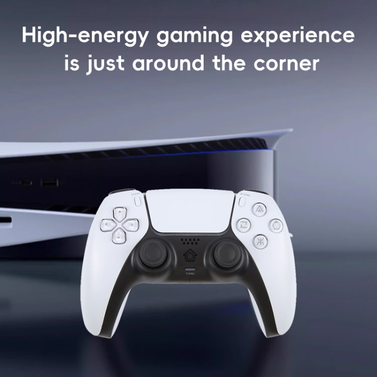 CT-400 Wireless Game Controller for PS5(White) - Gamepads by buy2fix | Online Shopping UK | buy2fix