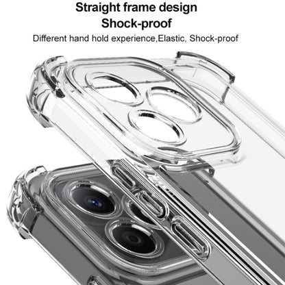 For iPhone 15 Plus imak UX-4 Series Four-corner Shockproof Phone Case(Transparent) - iPhone 15 Plus Cases by imak | Online Shopping UK | buy2fix