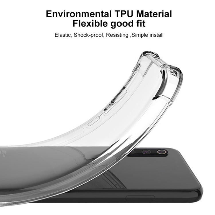 For iPhone 15 Pro imak UX-4 Series Four-corner Shockproof Phone Case(Transparent) - iPhone 15 Pro Cases by imak | Online Shopping UK | buy2fix