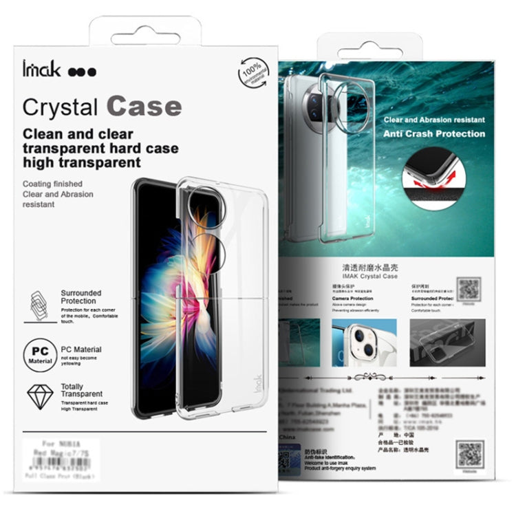 For Motorola Edge 50 Ultra 5G imak Wing II Wear-resisting Crystal Protective Case - Motorola Cases by imak | Online Shopping UK | buy2fix