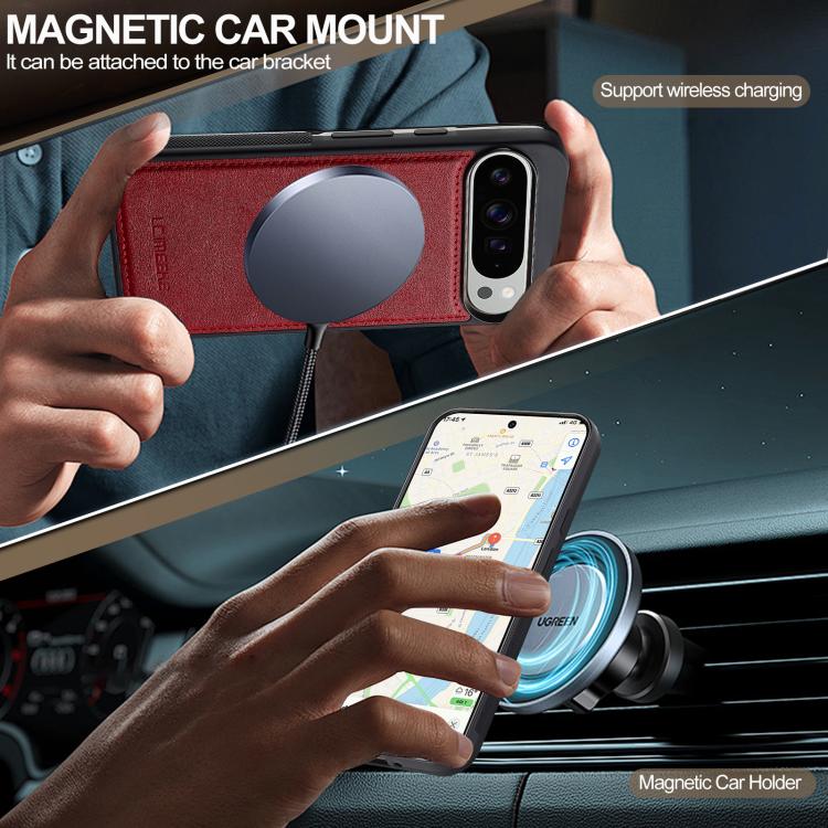 For Google Pixel 10 Pro XL LC.IMEEKE Magsafe Phone Case(Red) - Google Cases by LC.IMEEKE | Online Shopping UK | buy2fix