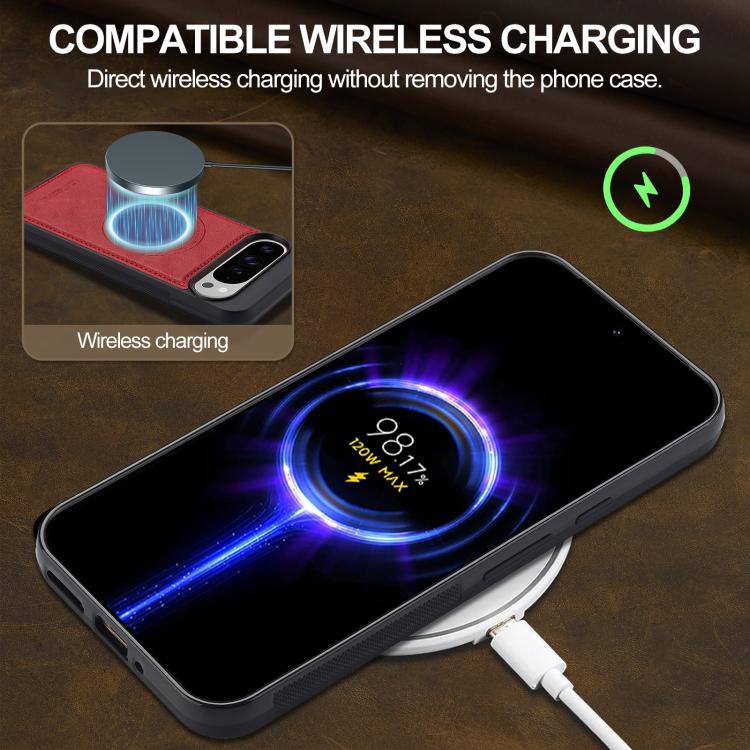 For Google Pixel 10 Pro XL LC.IMEEKE Magsafe Phone Case(Red) - Google Cases by LC.IMEEKE | Online Shopping UK | buy2fix