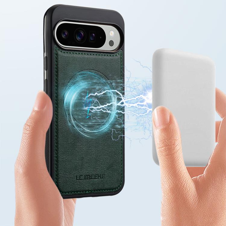 For Google Pixel 10 Pro XL LC.IMEEKE Magsafe Phone Case(Green) - Google Cases by LC.IMEEKE | Online Shopping UK | buy2fix