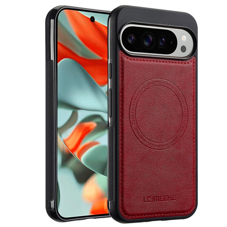 For Google Pixel 10 / 10 Pro LC.IMEEKE Magsafe Phone Case(Red) - Google Cases by LC.IMEEKE | Online Shopping UK | buy2fix