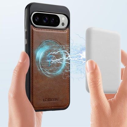For Google Pixel 10 / 10 Pro LC.IMEEKE Magsafe Phone Case(Brown) - Google Cases by LC.IMEEKE | Online Shopping UK | buy2fix