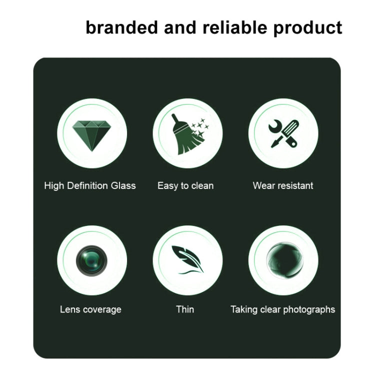 For OnePlus 12 5G imak Black Version HD Glass Rear Camera Lens Film, Self-positioning Version by imak