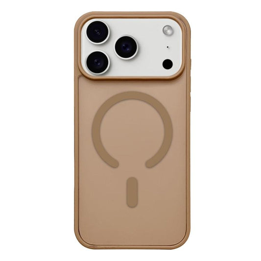 For iPhone 17 Pro Max Frosted Skin Feel MagSafe Phone Case(Desert Gold) - iPhone 17 Pro Max Cases by buy2fix | Online Shopping UK | buy2fix