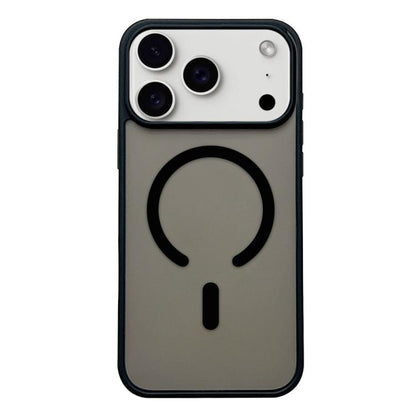 For iPhone 17 Pro Max Frosted Skin Feel MagSafe Phone Case(Black) - iPhone 17 Pro Max Cases by buy2fix | Online Shopping UK | buy2fix