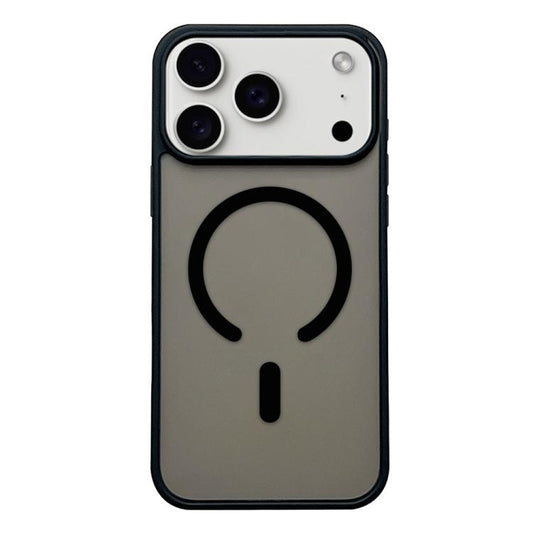 For iPhone 17 Pro Max Frosted Skin Feel MagSafe Phone Case(Black) - iPhone 17 Pro Max Cases by buy2fix | Online Shopping UK | buy2fix