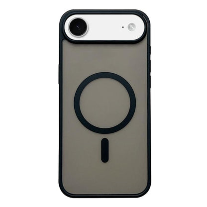 For iPhone Air Frosted Skin Feel MagSafe Phone Case(Black) - iPhone Air Cases by buy2fix | Online Shopping UK | buy2fix