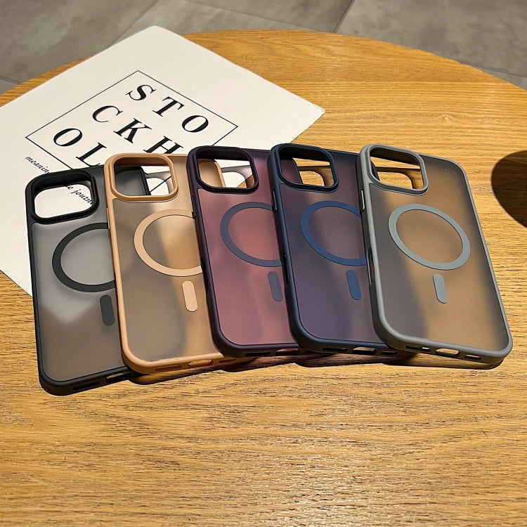 For iPhone 17 Pro Max Frosted Skin Feel MagSafe Phone Case(Desert Gold) - iPhone 17 Pro Max Cases by buy2fix | Online Shopping UK | buy2fix