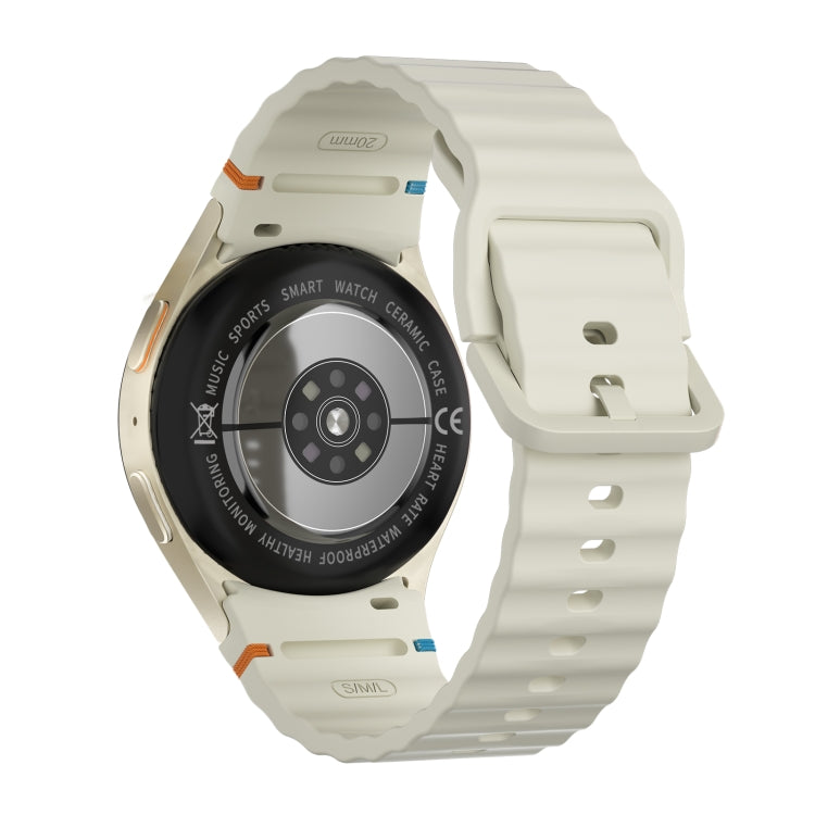 HD Watch7 mini 1.3 inch AMOLED Screen Smart Watch (Silver) - Smart Watches by buy2fix | Online Shopping UK | buy2fix