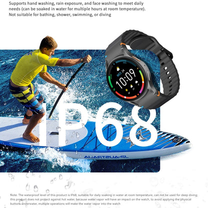 HD Watch7 mini 1.3 inch AMOLED Screen Smart Watch (Silver) - Smart Watches by buy2fix | Online Shopping UK | buy2fix