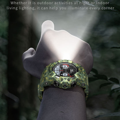 LC21 1.32 inch TFT Round Screen Sports Smart Watch Supports Blood Oxygen Monitoring/Call Reminder(Black) - Smart Watches by buy2fix | Online Shopping UK | buy2fix