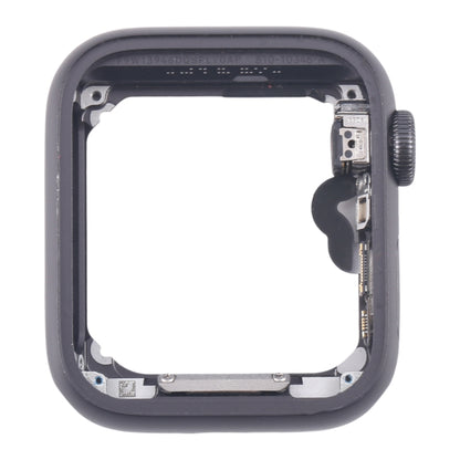 For Apple Watch Series 4 40MM LTE Aluminium Alloy Middle Frame Bezel Plate with Crown Spin Axis Flex Cable(Grey) by buy2fix