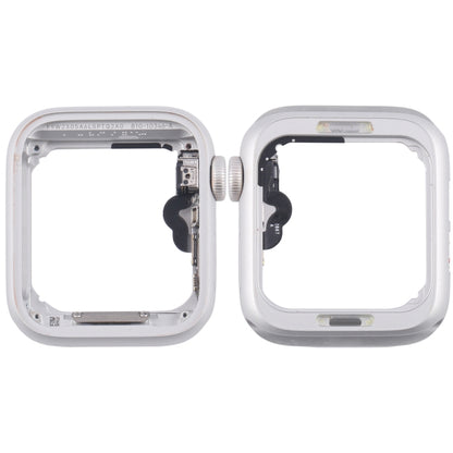 For Apple Watch SE 2020 40MM LTE Aluminium Alloy Middle Frame Bezel Plate with Crown Spin Axis Flex Cable(Silver) by buy2fix