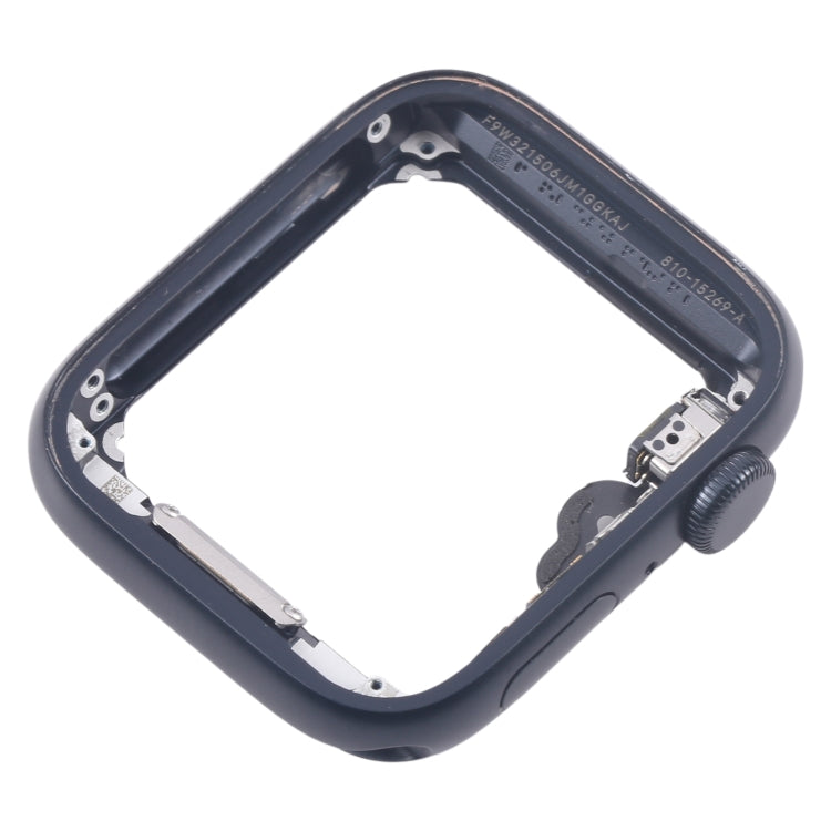 For Apple Watch SE 2022 40MM LTE Aluminium Alloy Middle Frame Bezel Plate with Crown Spin Axis Flex Cable(Midnight) by buy2fix