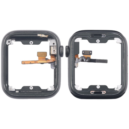 For Apple Watch Series 7 45MM LTE Aluminium Alloy Middle Frame Bezel Plate with Crown Spin Axis Flex Cable(Green) by buy2fix
