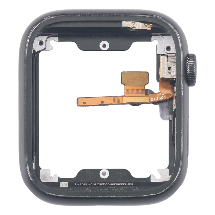 For Apple Watch Series 7 41MM GPS Aluminium Alloy Middle Frame Bezel Plate with Crown Spin Axis Flex Cable(Green) by buy2fix
