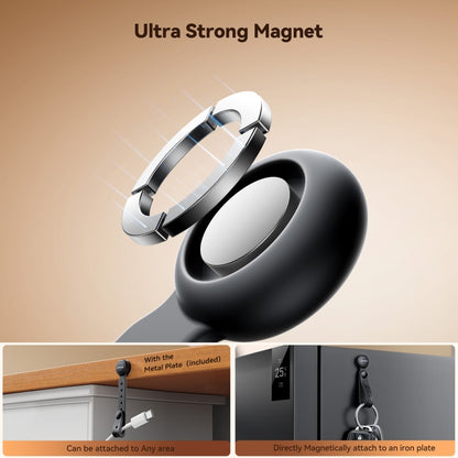 JOYROOM JR-ZS422 Magnetic Silicone Cable Tie Organizer(Black) by JOYROOM