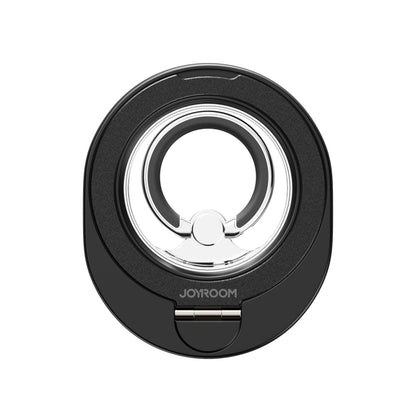 JOYROOM JR-ZS420 Rotatable Foldable Magnetic Mobile Phone Ring Holder(Black) by JOYROOM