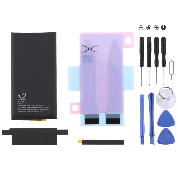 For iPhone 14 3670mAh JUXIN Zero Cycle Li-ion Battery by buy2fix