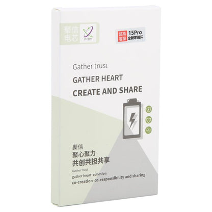 For iPhone 15 Pro 3400mAh JUXIN Zero Cycle Li-ion Battery by buy2fix