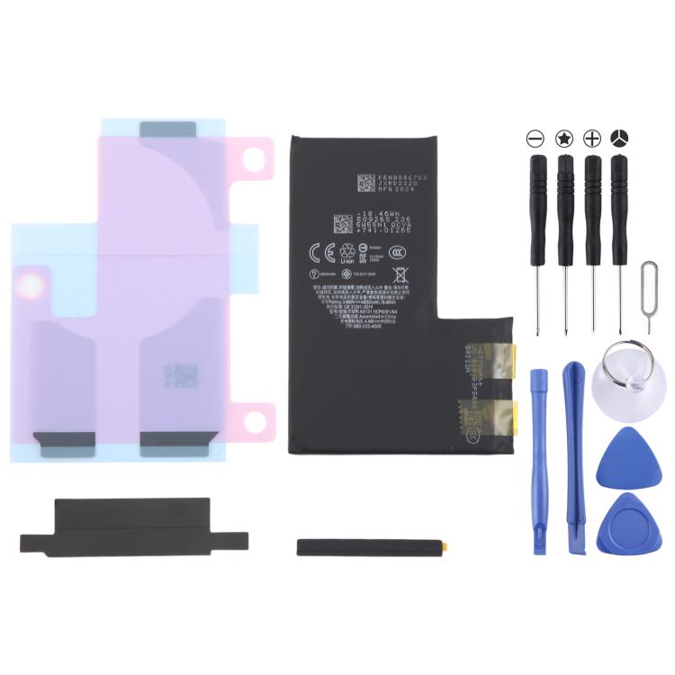 For iPhone 15 Pro Max 4850mAh JUXIN Zero Cycle Li-ion Battery by buy2fix