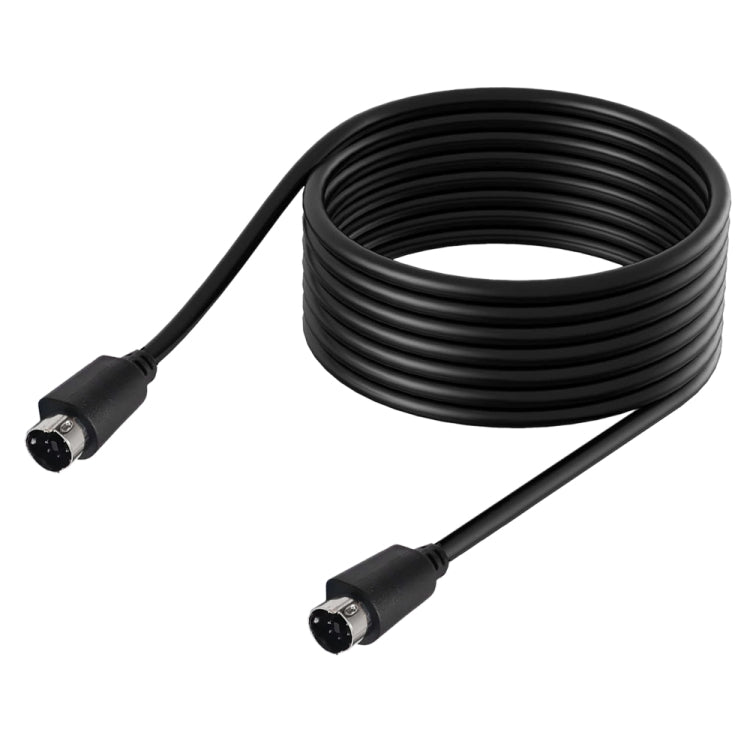 Mini DIN 7 Pin S-Video Core Audio / Video Cable, Length:3m(Straight to Straight) - Cables by buy2fix | Online Shopping UK | buy2fix