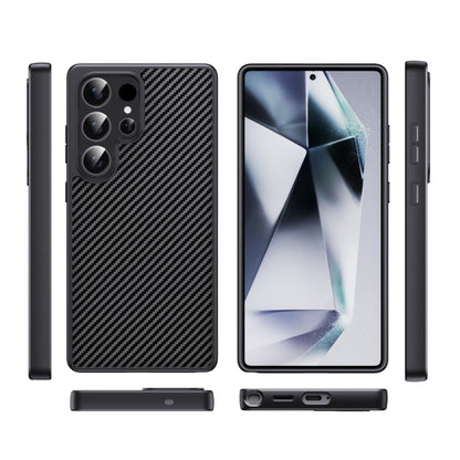 For Samsung Galaxy S25+ 5G Pita Series TPU + PC Texture Phone Case(Grey) by buy2fix