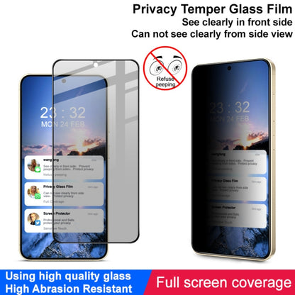 For Samsung Galaxy S25+ 5G imak HD Full Screen Privacy Tempered Glass Protective Film - Galaxy S25+ 5G Tempered Glass by imak | Online Shopping UK | buy2fix