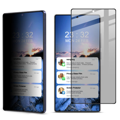 For Samsung Galaxy S25 Ultra 5G imak HD Full Screen Privacy Tempered Glass Protective Film - Galaxy S25 Ultra 5G Tempered Glass by imak | Online Shopping UK | buy2fix