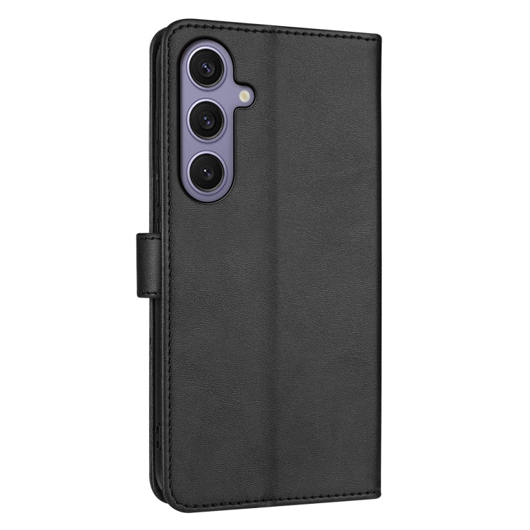 For Samsung Galaxy S25+ 5G AZNS Skin Feel Calf Texture Flip Leather Phone Case(Black) by AZNS