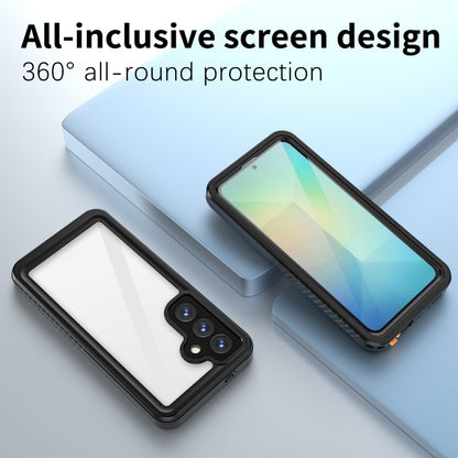 For Samsung Galaxy S25 5G RedPepper IP68 Waterproof Triple-proof Phone Case(Black) by RedPepper