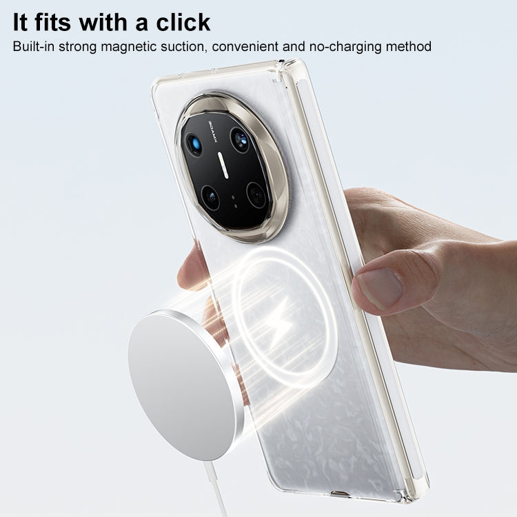 For Huawei Mate X5 / X3 Clear MagSafe PC Full Coverage Phone Case(Black) - Huawei Cases by buy2fix | Online Shopping UK | buy2fix