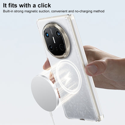 For Huawei Mate X5 / X3 Clear MagSafe PC Full Coverage Phone Case(Black) - Huawei Cases by buy2fix | Online Shopping UK | buy2fix