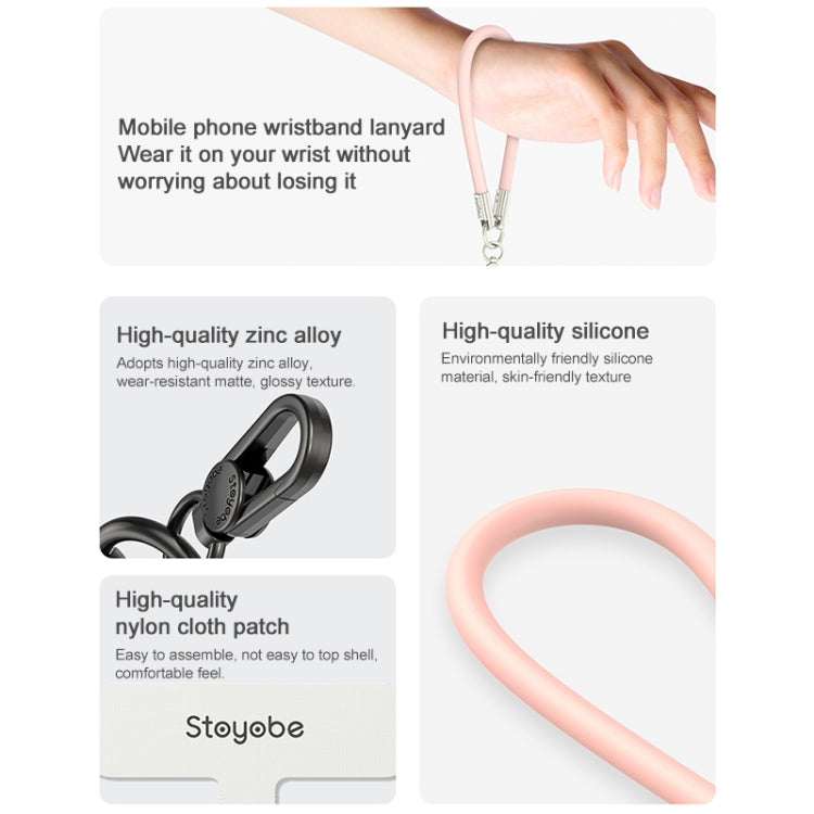 DUX DUICS Stoyobe PL-II Universal Silicone Phone Wrist Strap Anti-lost Lanyard(Tiffany Blue) by DUX DUCIS